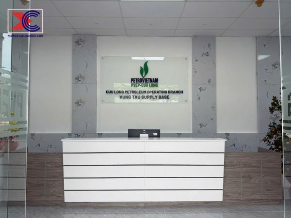 Thi công nội thất văn phòng Dự án Chi nhánh khai thác dầu khí Cửu Long chi nhánh Vũng Tàu