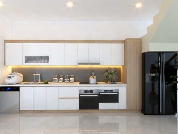 Cung cấp và lắp đặt tủ bếp trên, dưới - Block B, C (Lavita Charm)