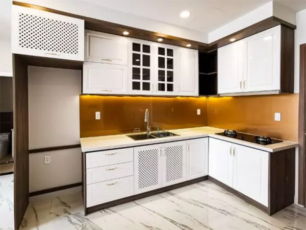 Cung cấp và lắp đặt tủ bếp Chung Cư B Quận Bình Thạnh.