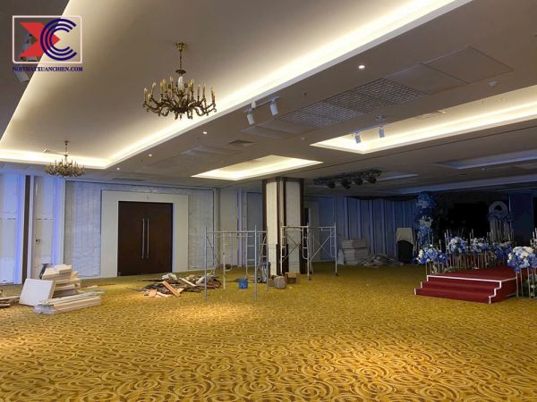 Thiết kế thi công nội thất nhà hàng tiệc cưới trung tâm hội nghị tại Vũng Tàu