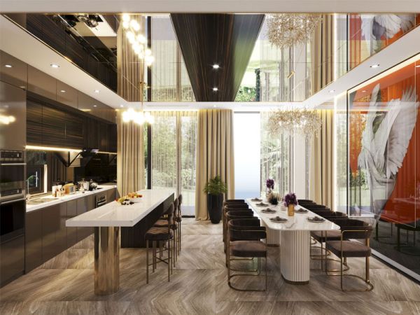 Nội thất Xuân Chiến - Cách Lựa Chọn Tủ Bếp Phù Hợp Với Từng Không Gian